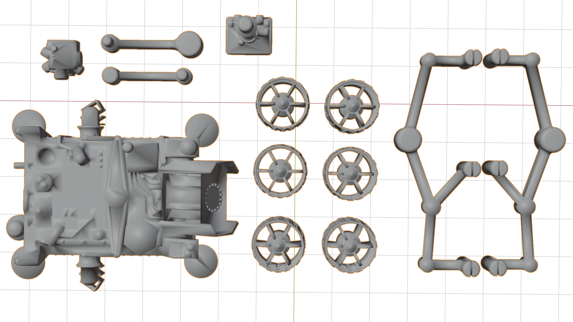 Curiosity Rover (Simplified)
