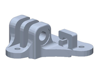CineON C30 C35 V2 — 3inch Go Pro mount (220909)