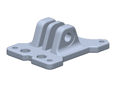 MANTA 5 — Go Pro mount V2.1