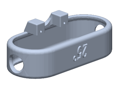 Insta360 Go-25° camera mount