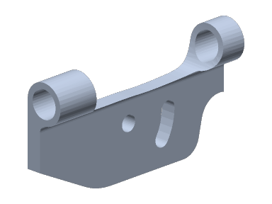 FoldApe4 — O3 camera mount base left