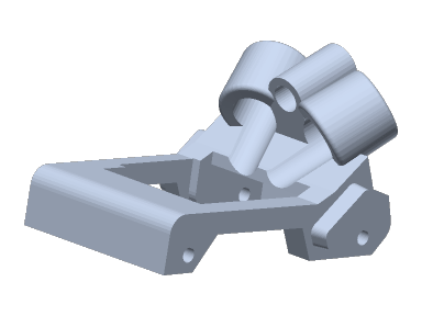 TinyAPE — TinyApe O3 antenna mount base stl