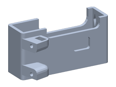 PRO-DUCT — 14 C Gopro8 naked holder Fix 15°-4z2udl