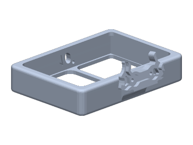 PRO-DUCT — 15 B Gopro9-10 naked holder Fix 10°-p7fyln