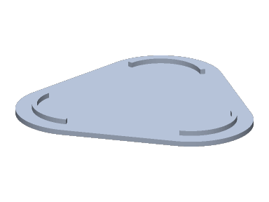 3S 21700 Triangle end cap v1