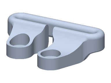 DJI goggle v2 strap clip LEFT