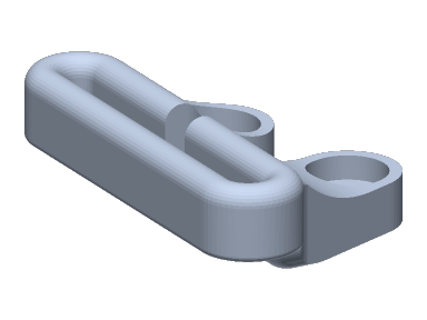 DJI goggle v2 strap clip RIGHT