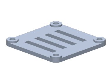 Flight controller mount 30x30 1-6