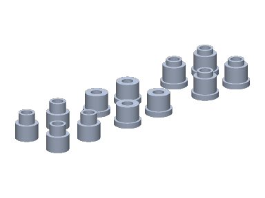 m2 standoffs various