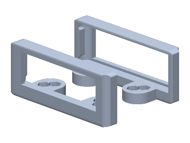 DJI Air Unit 20mm 255mm Mount Bracket