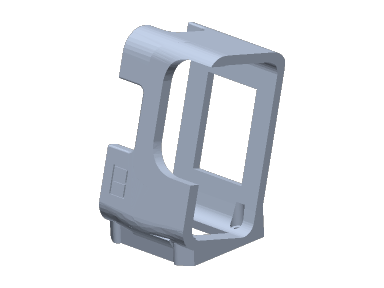 Explorer&HEXplorer_LR4_STL_File_TPU Camera Mount — Explorer&HEXplorer LR4 STL File GOPRO8 Mount