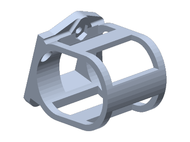 Firefly HEX Nano&Firefly Baby Quad_STL_File_TPU_Camera_Mount — Firefly HEX Nano&Firefly Baby Quad STL File Insta360 GO1 Mount