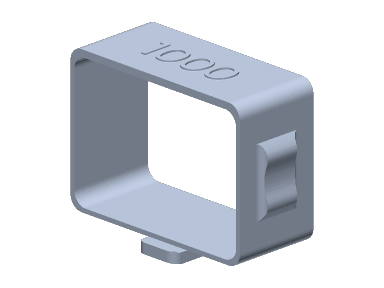 FLYLENS 85 3D STL 230902 — TPU FLYLENS 85 2S 1000mah BAT MOUNT