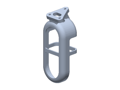 Flylens 85 FLYLENS 85 action camera mount — TPU FLYLENS 85 Insta 360 GO2