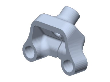 Aura_Freestyle_V2_Frame_TPU — AURA-DJI O3-4mm Antenna mount