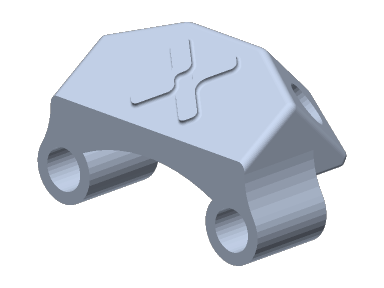 Foxeer_Aura_V2_7_Inch_Fong_Range_Frame — FOXEER-7-SMA Antenna Mount