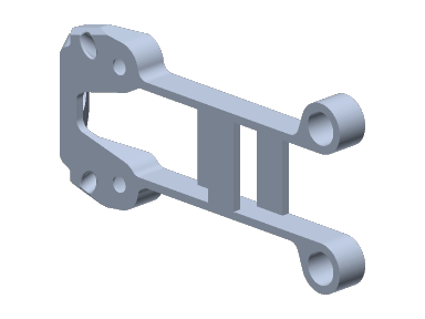 Nazgul XL5 V5 — XL5 V5 VTX attenna mount TPU