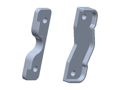 Nazgul5 V3 — TPU Front and Back Bumpers