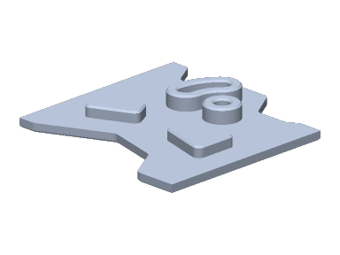 TITAN Series — TITAN XL5 Camera Mount Left TPU