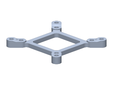 25x25 Adapter M2-M2 LOW
