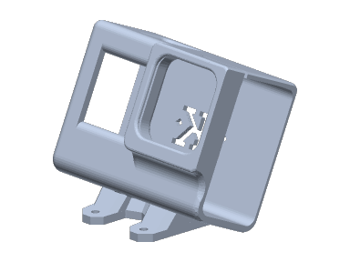Kayoudur 5 HD Camera mounts (GoPro etc) — KD-F Hero 9-10-11-12 25deg
