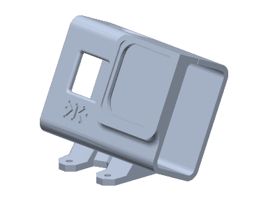 Kayouflip 5 HD Camera mounts (GoPro etc) — kd-f hero 8 25deg
