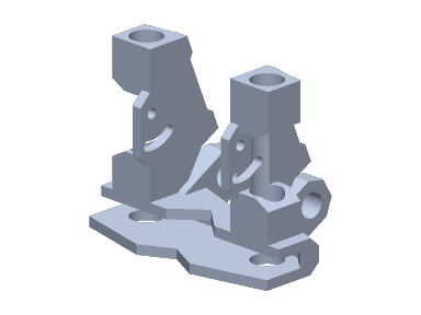 Kayouloin 7 Front Bumper-FPV Camera Mount — KL Bumper DJI O3 Cam
