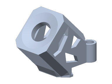 Kayoumini 2.5 Camera Mount - HDZero Lux — km hdz lux 45deg
