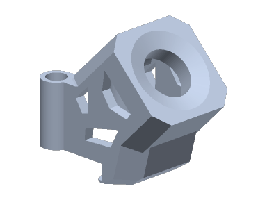 Kayoumini 2.5 Camera Mount - Walksnail Avatar HD Mini 1s Lite — km ws-1s-lite 45deg