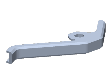 KUT-R — KUT-R - BUMPER CAMPLATE DROITE