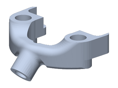 Valkyrie DJI O3 unit mount — o3-mount-top-rear