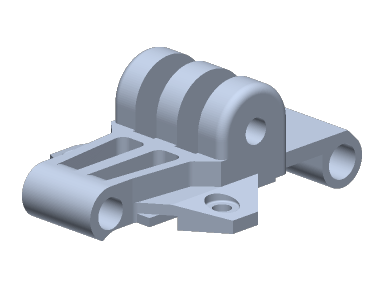 BEE25 — BEE25 Aluminum Alloy Module Adapter - Camera Mount (TPU-95A,M3 Mounting Hole,M1.6×6)