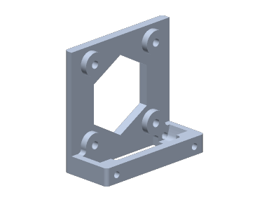 BEE25 — BEE25 Analog TX800 VTX Expansion Part-L-Shaped(PLA,M1.6×8)