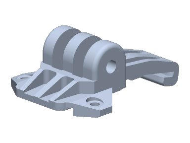 BEE25 — BEE25 Injection-Molded Module Adapter - Camera Mount(TPU-95A,M3 Mounting Hole,M1.6×6)