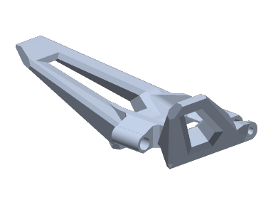 Master3X — Master3X V-Type Shark Fin (TPU M2 8 Screws)