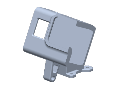 Jeno_5.1 TPU Action Cam mounts — JeNo GoPro 6 7 25deg