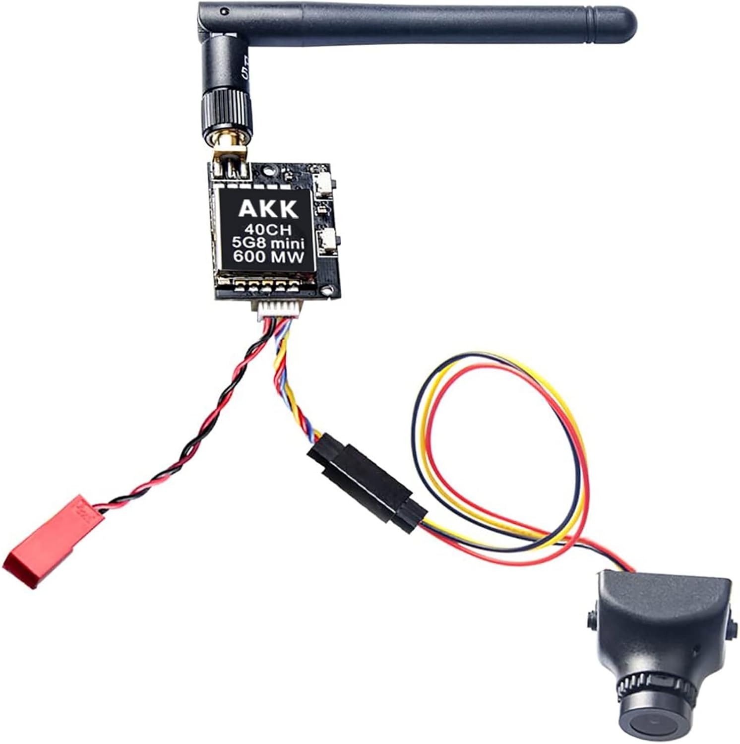 AKK KC04 Analog FPV Camera + 600 mW VTX Kit (700TVL)