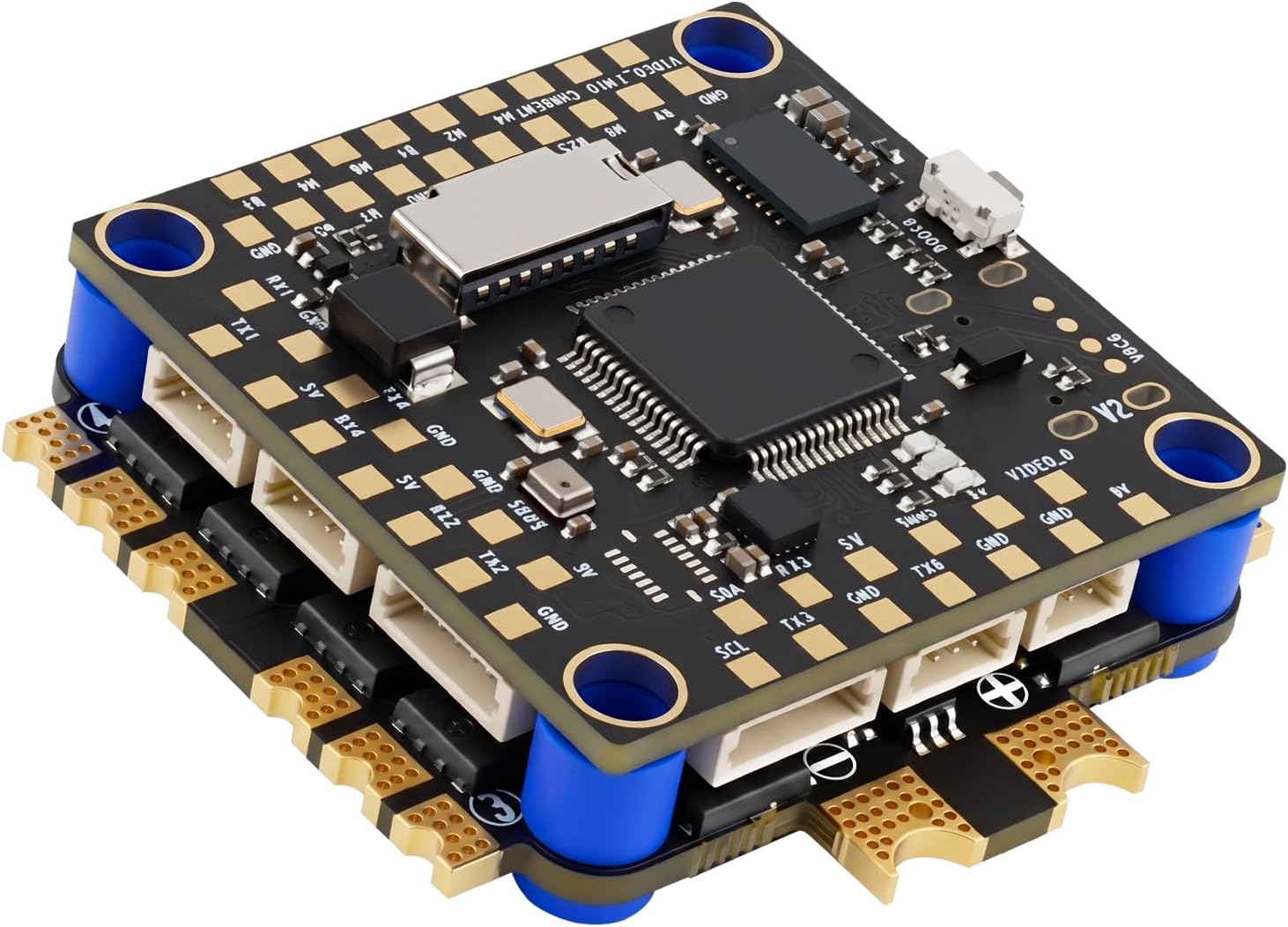 AERO SELFIE F405NC Flight Controller + 60 A 4-in-1 ESC Stack (30×30)
